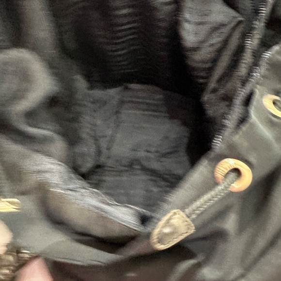 Navy Nylon Backpack - Picture 15 of 16